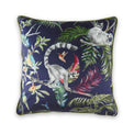 Seoni Piped Polyester Cushion | Lemur