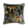 Seoni Piped Polyester Cushion | Tiger