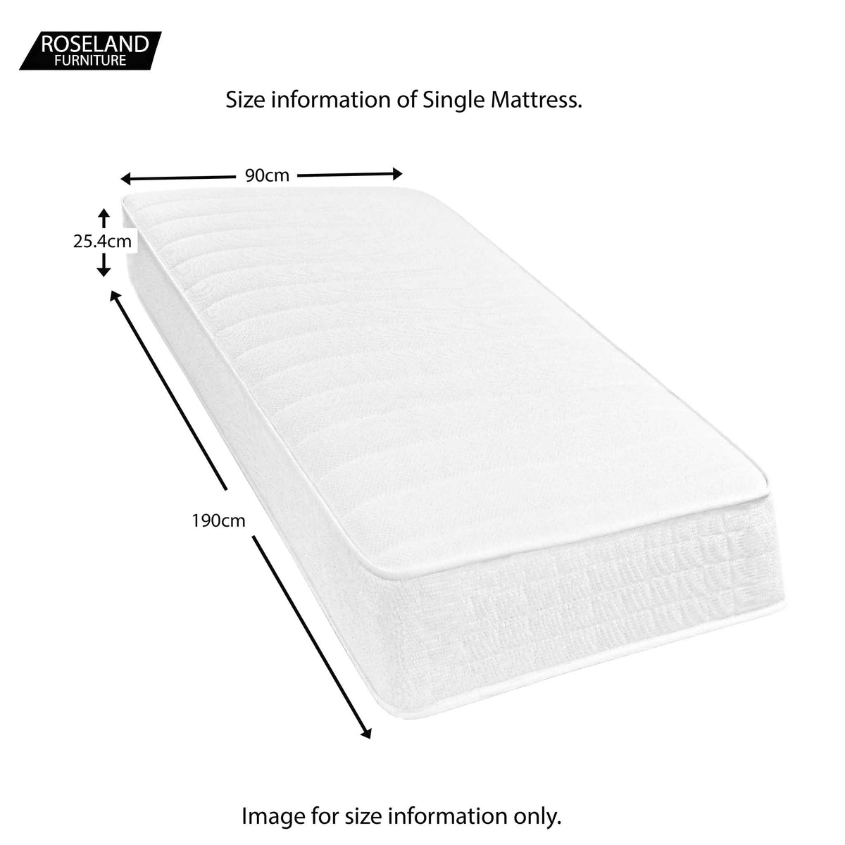 Roseland Sleep Primrose - Single Size Guide