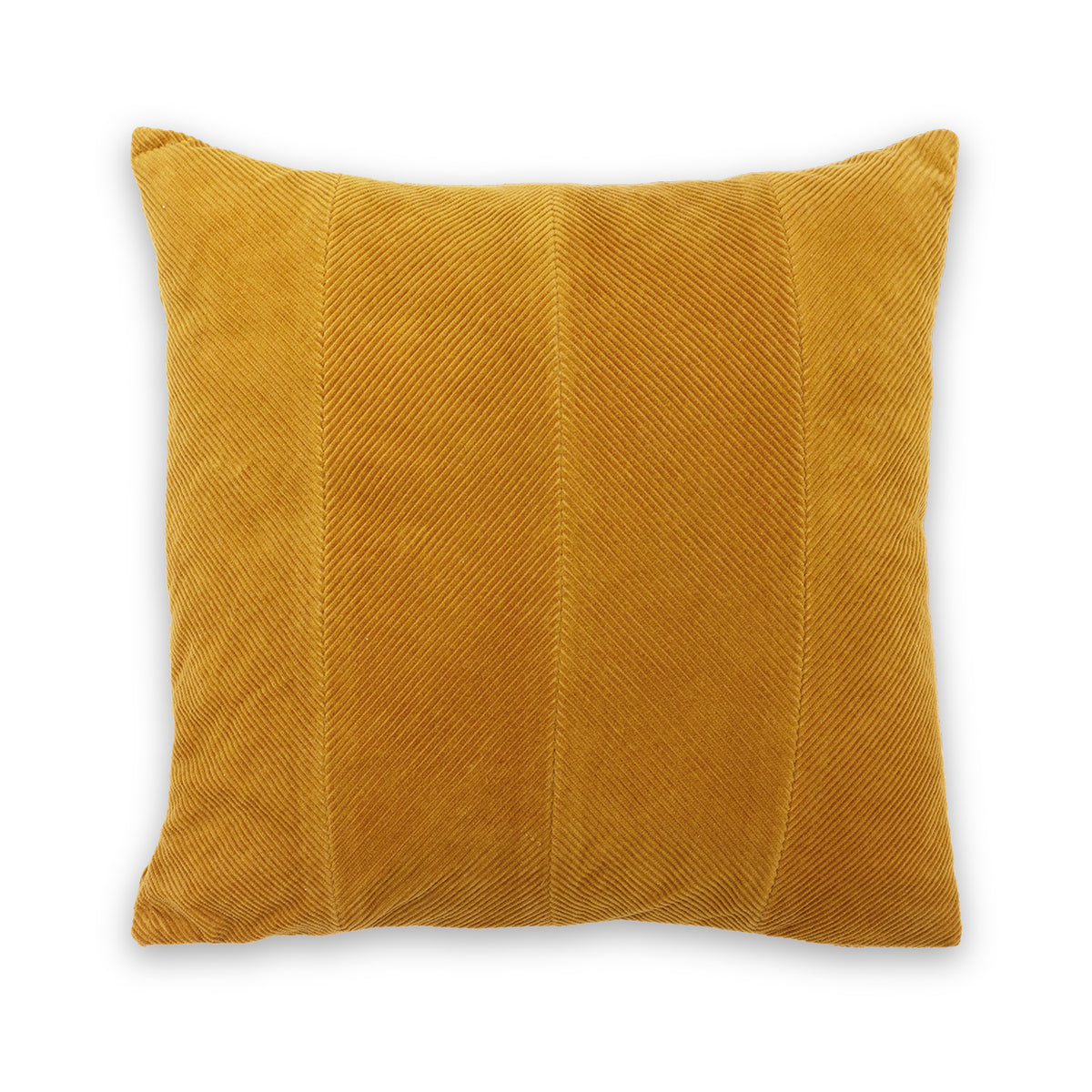 Sisson Polyester Cushion | Ochre