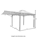  Algarve Gazebo - Size Guide