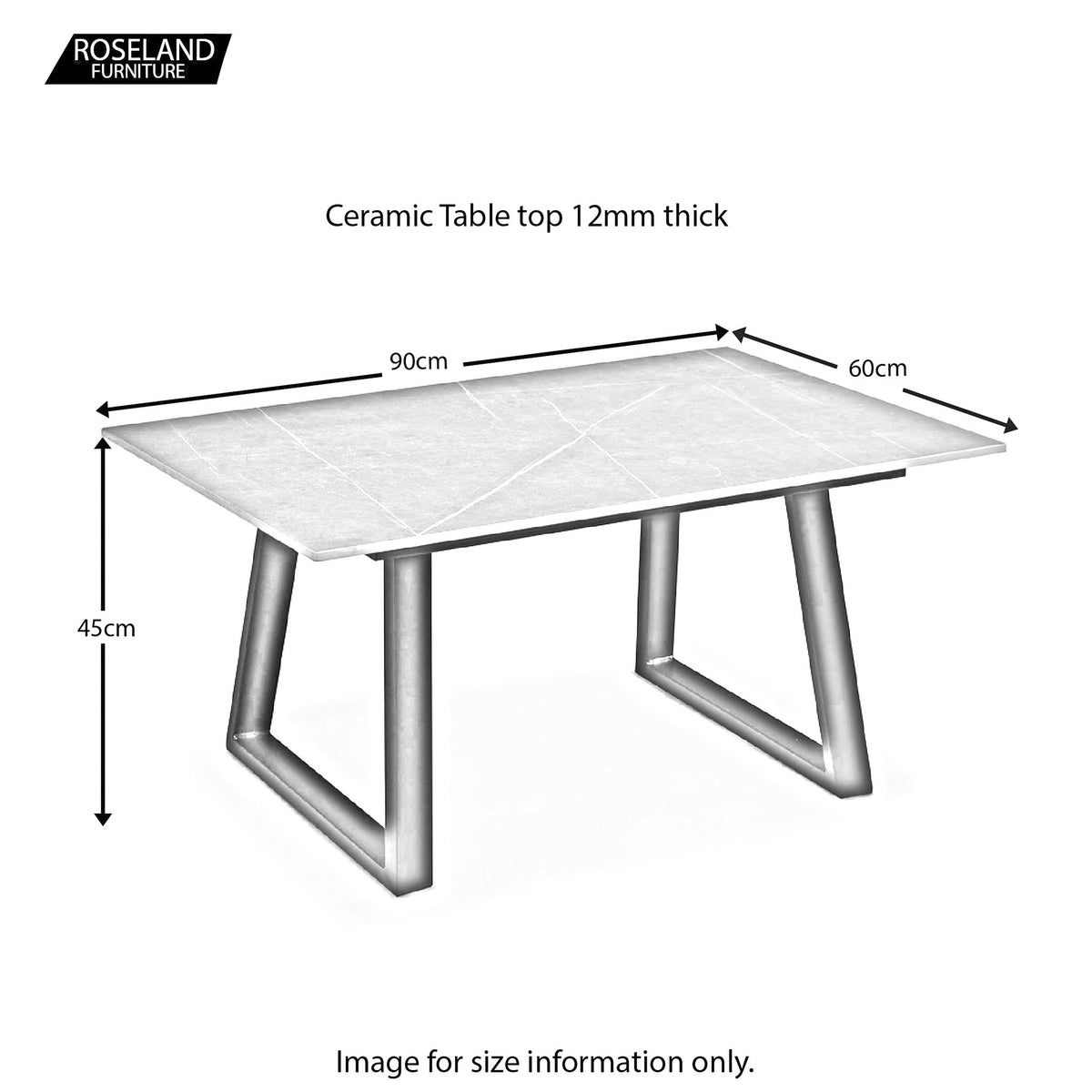 Milan Ceramic Coffee Table