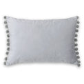 Stockton Polyester Cushion | Dove/Silver