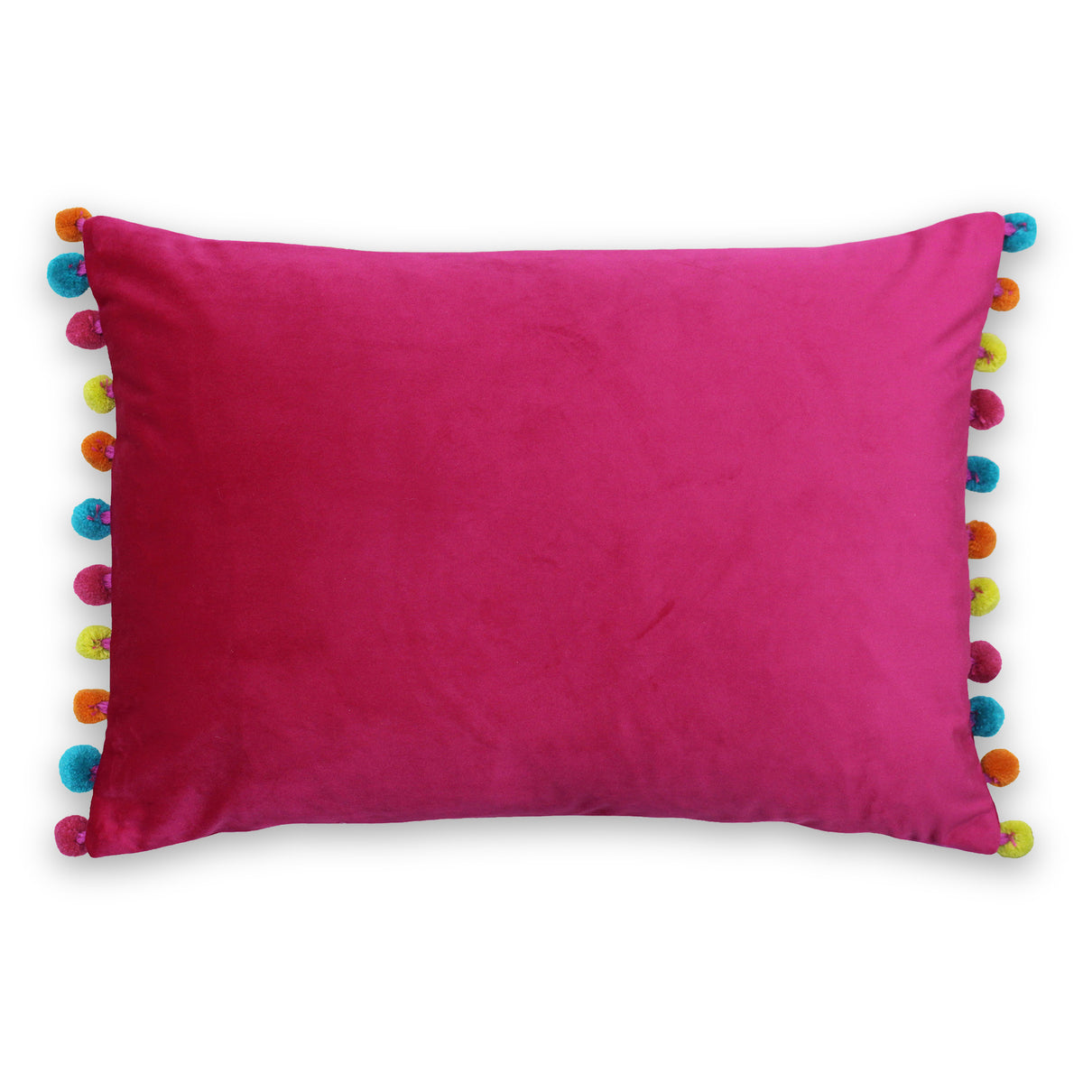 Stockton Polyester Cushion | Pink/Multi