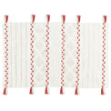 Tassel Diamond 80cm Cotton Bath Mat