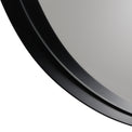 Round Black Deep Edge Wall Mirror