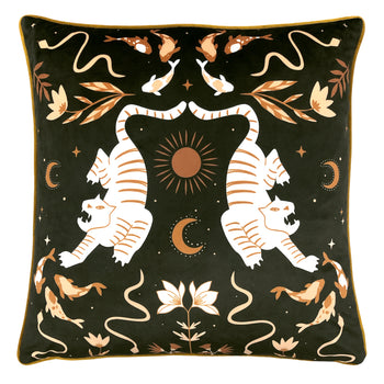 Alia Tiger Fish Polyester Cushion