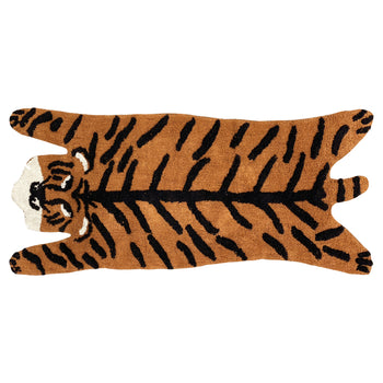 Tiger 126cm Burnt Orange Cotton Bath Mat