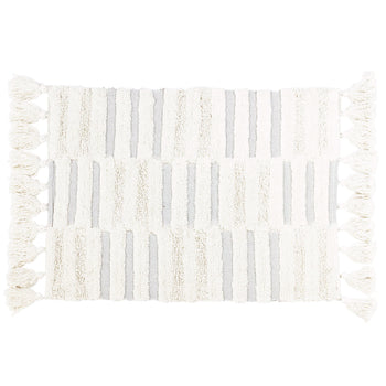Tassel Stitch 80cm Cotton Bath Mat