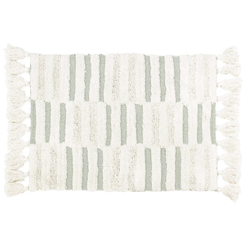 Tassel Stitch 80cm Cotton Bath Mat