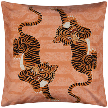 Tibetan Tiger 43cm Reversible Outdoor Polyester Cushion