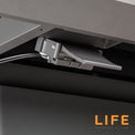 LIFE Timber Corner Set with Ceramic Adjustable Table