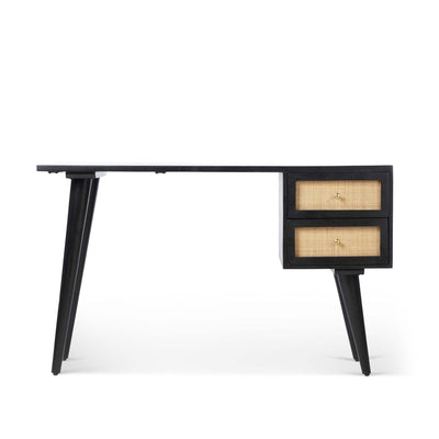 Venti Mango and Cane Desk / Dressing Table