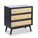 Venti Mango and Cane 3 Drawer Chest