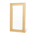 Venti Natural Mango Wood & Cane Tall Floor Mirror Lifestyle