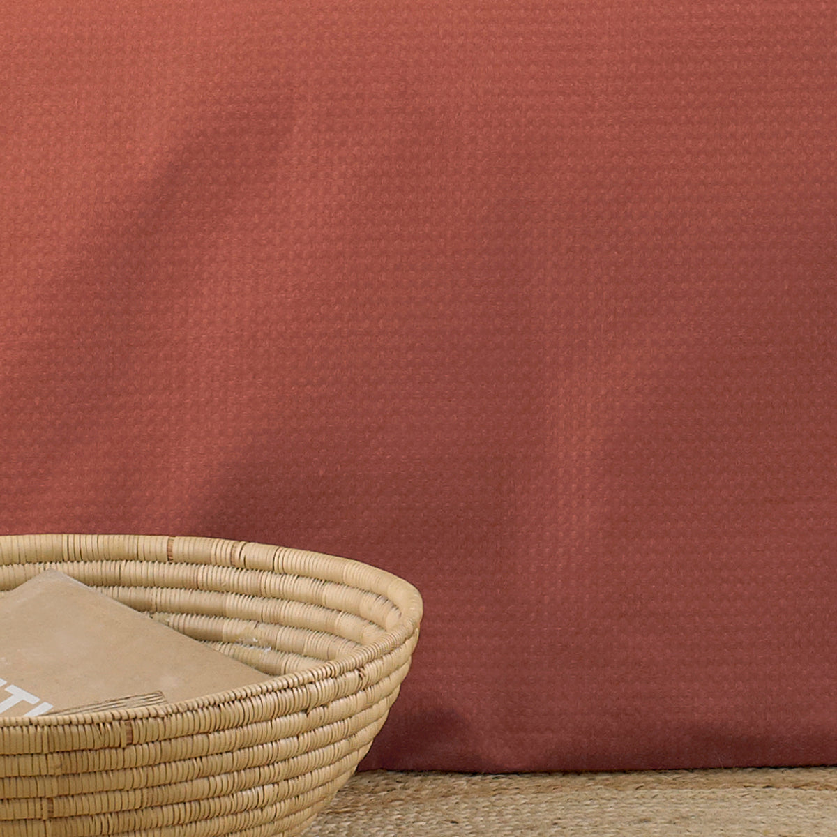 Lavinge Size Duvet Set | Single | Red Clay