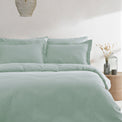 Lavinge Size Duvet Set | Single | Seafoam