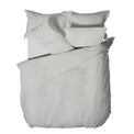 Lavinge Size Duvet Set | Single | Silver