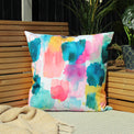 Watercolours 43cm Reversible Outdoor Polyester Cushion