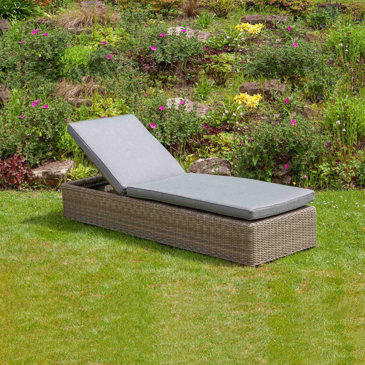 Wentworth Multi Position Sun Lounger - Lifestyle 