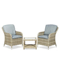 Wentworth Deluxe Rattan 2 Seat Garden Companion Set from Roseland Home Furniture