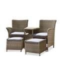 Wentworth Rattan Garden Companion Set  - Side view