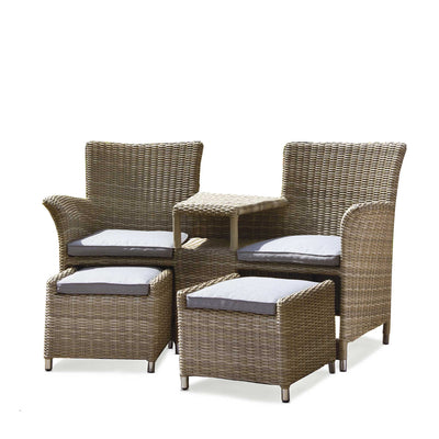 Wentworth Rattan Companion Set