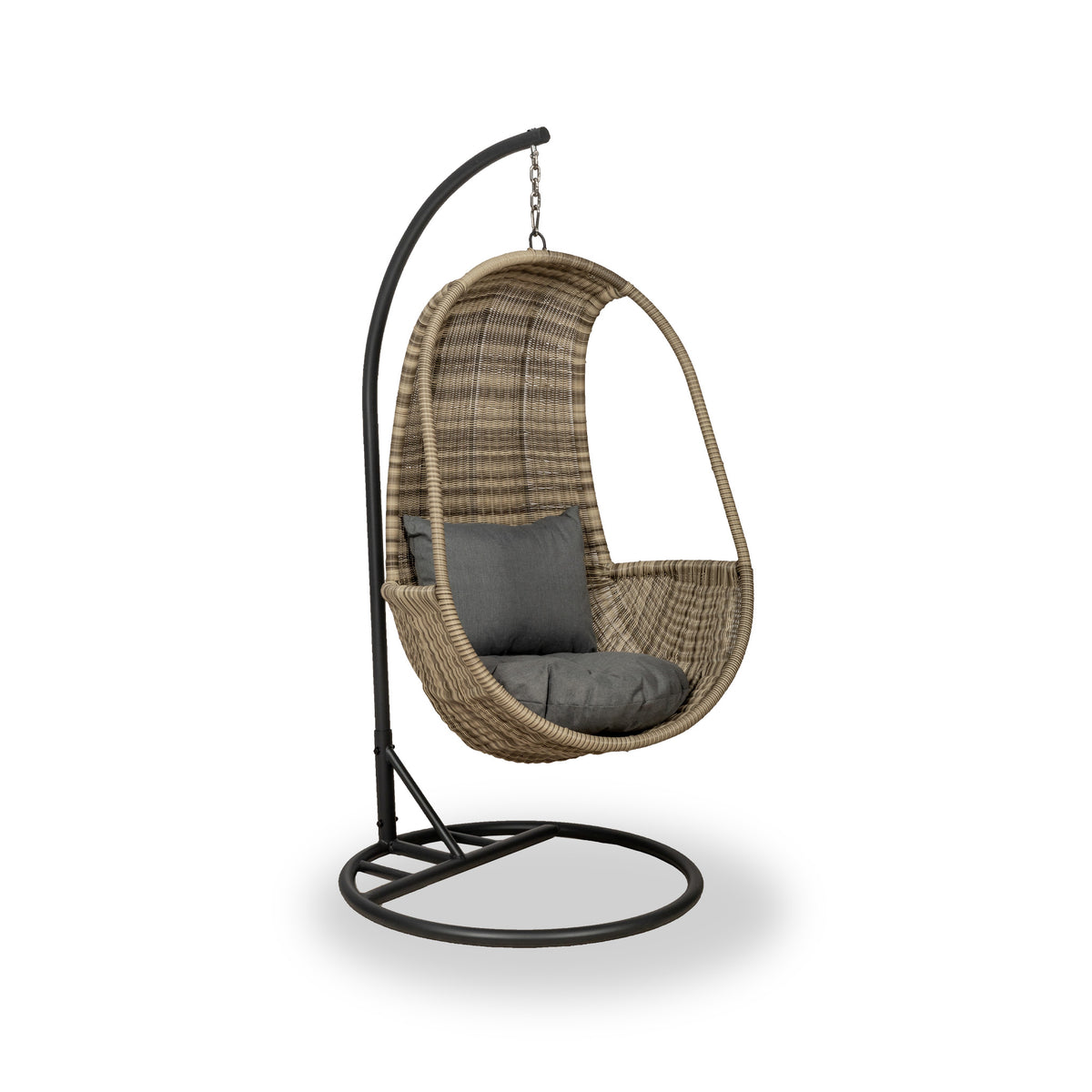 Wentworth Rattan Hanging Pod Chair from Roseland