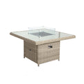 Wentworth Rattan 120cm Fire Pit Garden Table