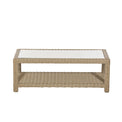 Wentworth Grand Rattan Lounge Set with Rattan Coffee Table