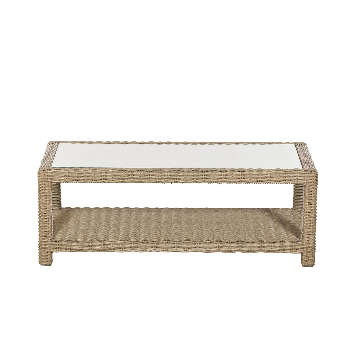 Wentworth Grand Rattan Lounge Set with Rattan Coffee Table