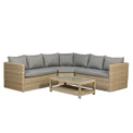 Wentworth Grand Rattan Outdoor Lounge Set with Coffee Table from Roseland Furniture