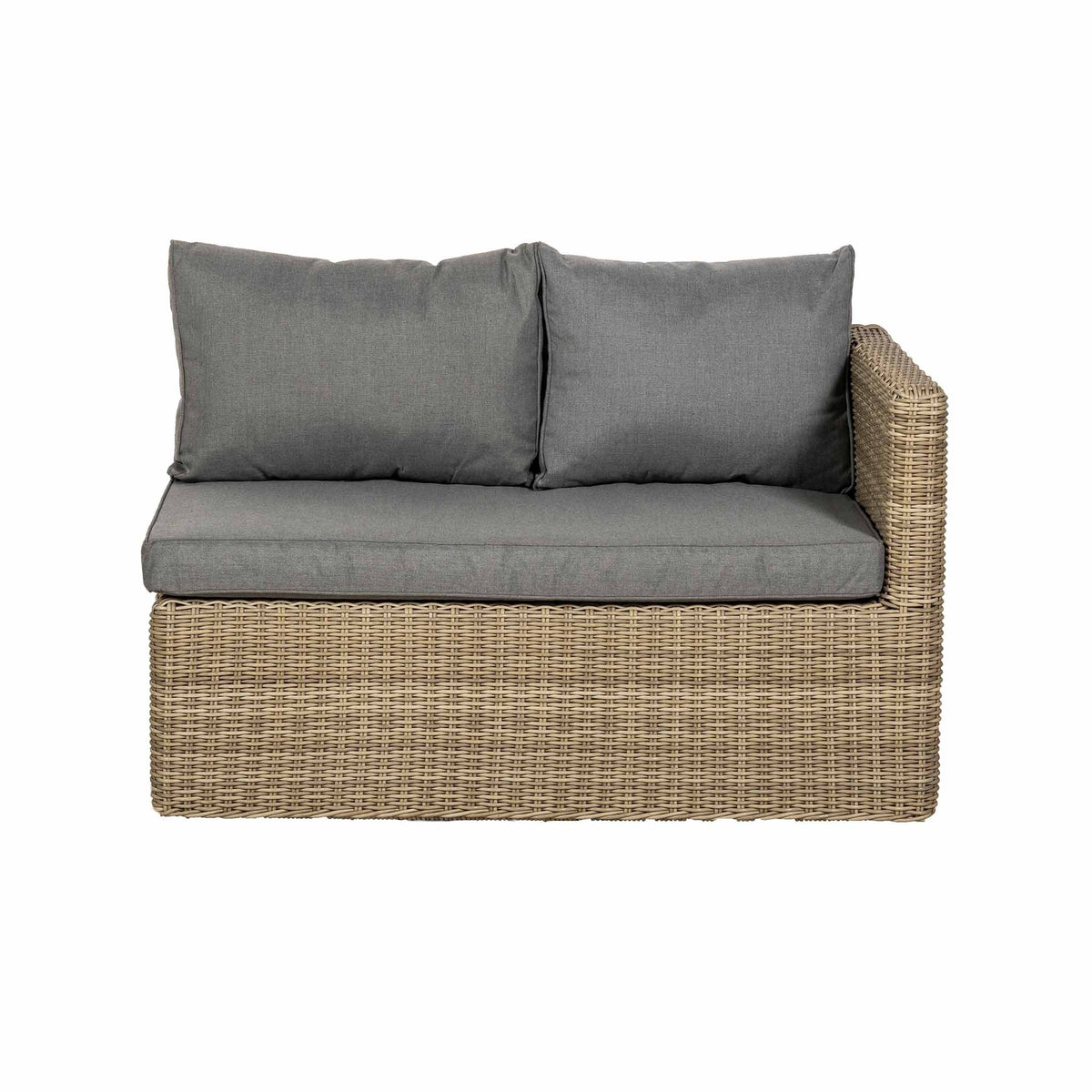 Wentworth Grand Rattan Lounge Set with Coffee Table 2 Seater Sofa