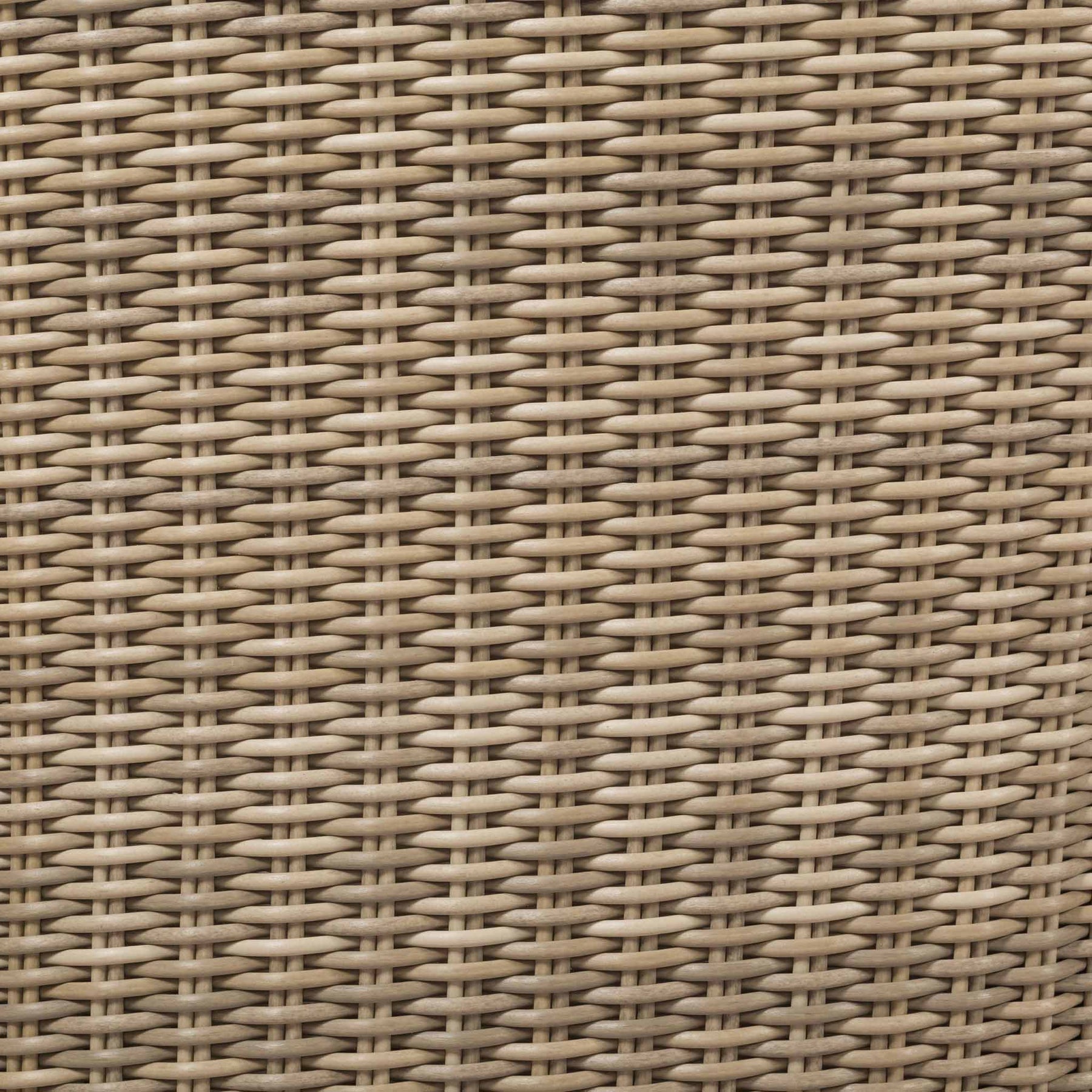 Wentworth Rattan 170cm Fire Pit Garden Dining Table & Lounge Set rattan weave close up 