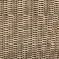 Wentworth 110cm 4 Seater Rattan Round Outdoor Dining Set close up of rattan weave