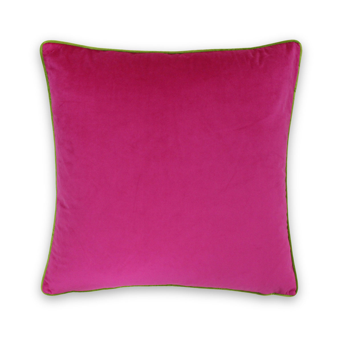 Willis Polyester Cushion | Hot Pink/Lime