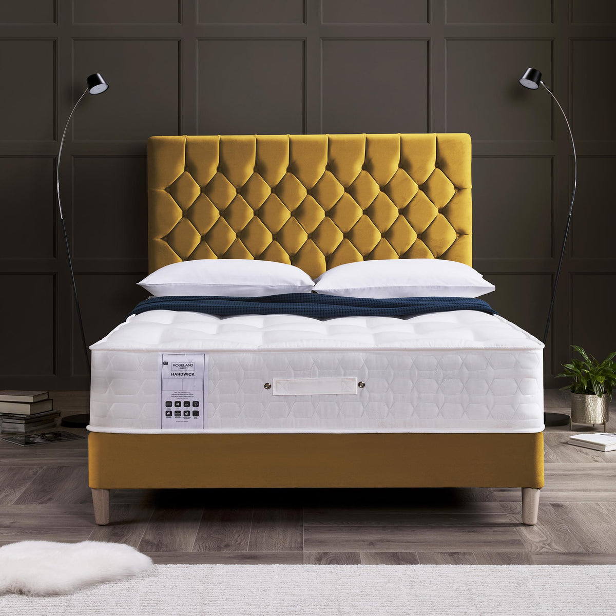 Roseland Sleep Hardwick Pocket Mattress - Lifestyle