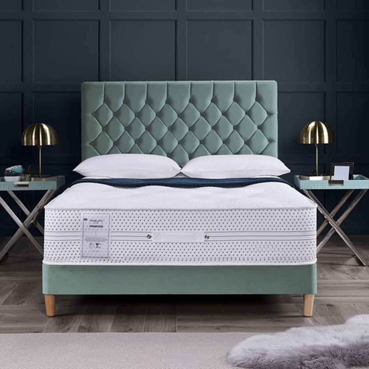 front lifestyle view of the Roseland Sleep Pocket Memory Mattress