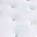 close up of the Roseland Sleep Sicily Pocket Mattress fabric