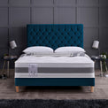 front lifestyle view of the Roseland Sleep Tempest Memory Coil Mattress